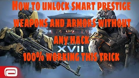 How to unlock smart prestige weapons and armor without any hack 100% working this trick (mc5)