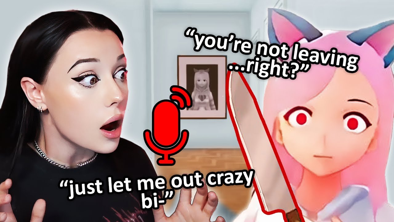 crazy ai gf listens through my mic 😳