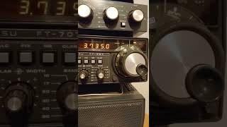 Working G2NV On 80m With The  FT-707
