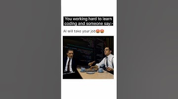 AI will take your job😵😡 #coding #memes #codingmemes #codewithgoutamchandra #ai