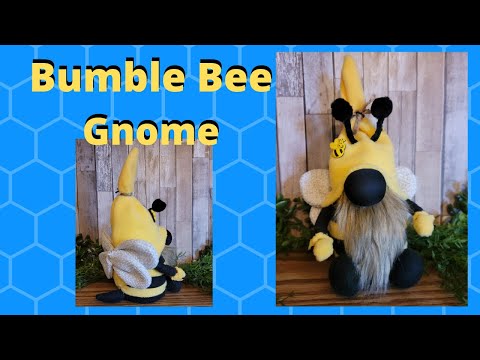 Adorable No-Sew DIY Bumble Bee 🐝 Gnome - (Part 1/5) 