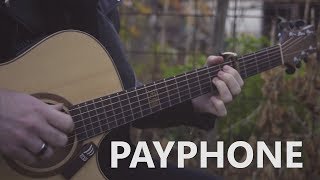 Maroon 5 - Payphone (Fingerstyle Guitar Cover by Peter Gergely) [WITH TABS]