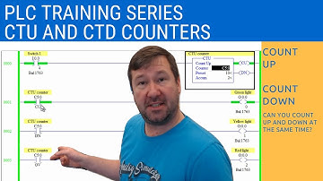 RsLogix 500 Counters - CTU and CTD Count Up and Count Down Counter