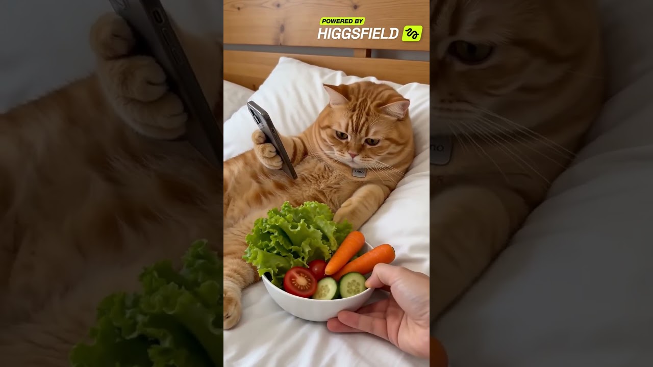 When you're trying to keep him healthy but he hates veggie 🥗