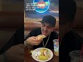 Ahmed gets fish tacos in Moreno Valley