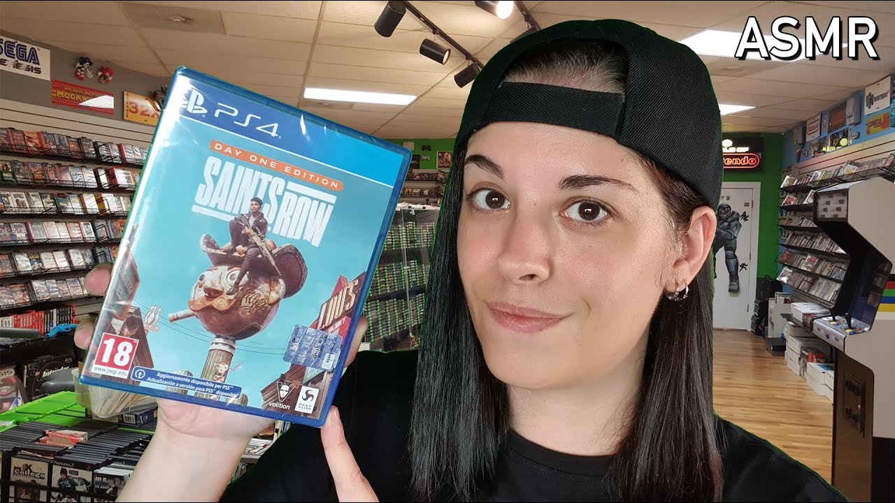 Tienda de Videojuegos 🎮​ Saints Row (Game Store Roleplay) | ASMR Español | Alternative ASMR