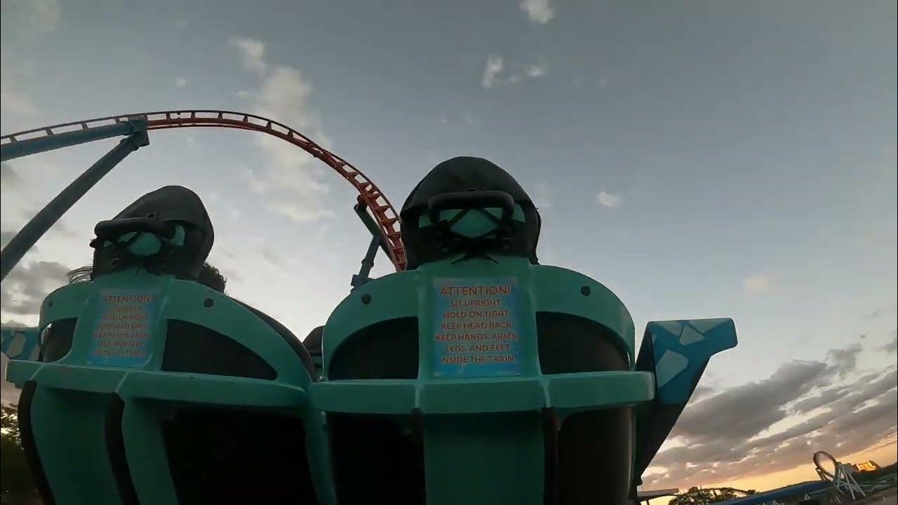 Icebreaker at SeaWorld Orlando Back Seat POV YouTube