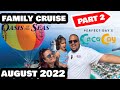 Oasis of the Seas August 2022 Part 2, Includes a Day at Sea and Cococay! With 2 Full Ships!!!