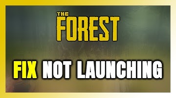 How to FIX The Forest Not Launching/Not Starting