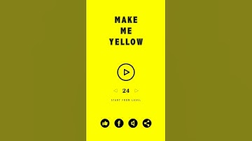 Make me Yellow Level 24 Answer Android