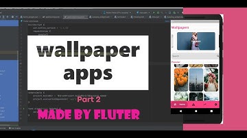 create beautiful wallpaper app by flutter part 2-3