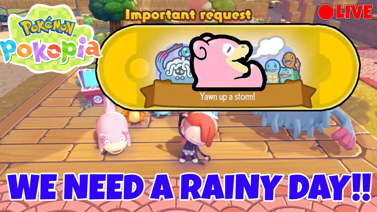 Time For a Rain Dance! | Pokemon Pokopia Launch Day!