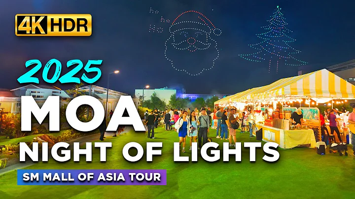 The MOA Night of Lights is BACK! | 2025 SM MALL OF ASIA Night Tour and Drone Lights Display