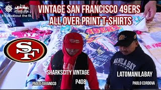 Vintage San Francisco 49ers (AOP) All Over Print TShirt