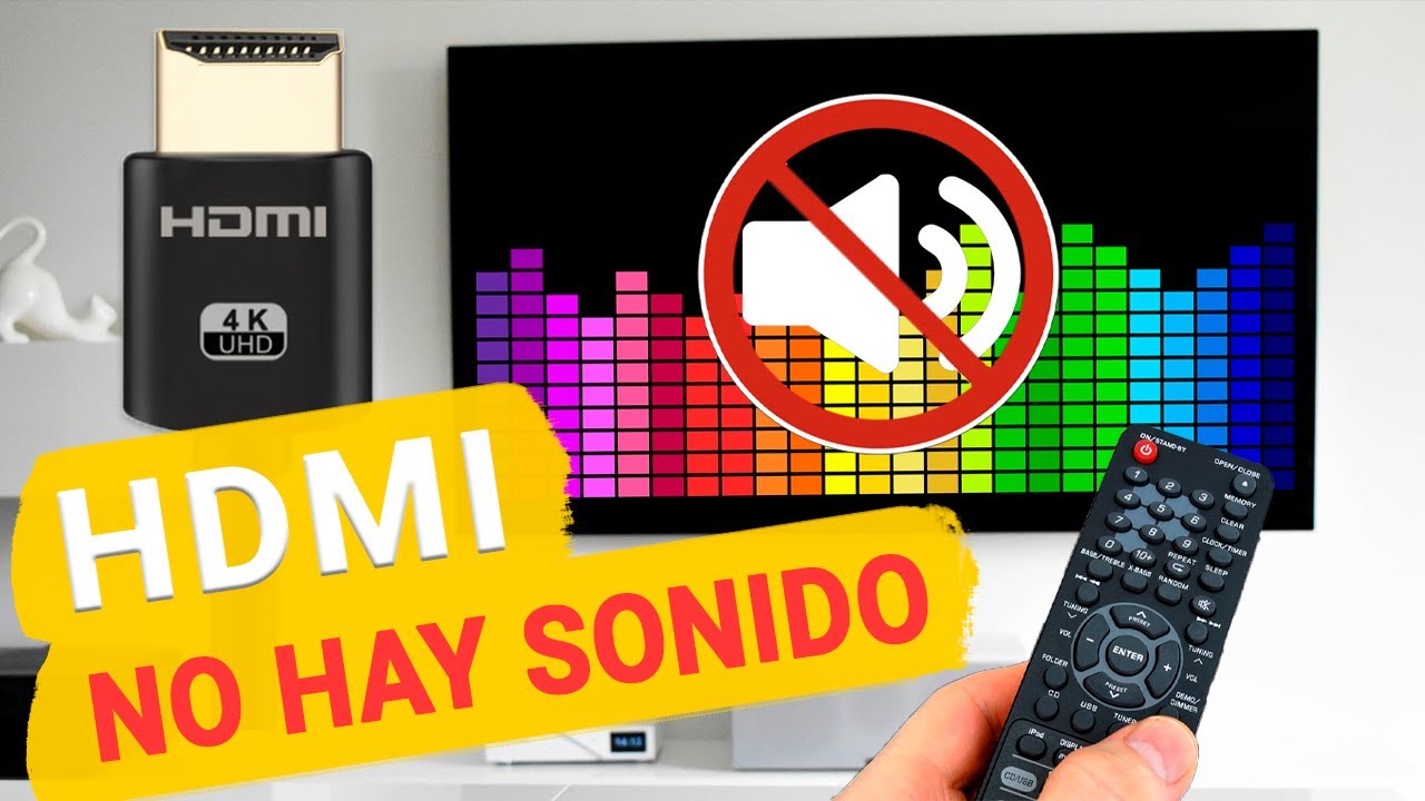 Oxido revisión hacerte molestar 🔈❌ No hay sonido en el televisor conectado al ordenador a través de HDMI -  YouTube