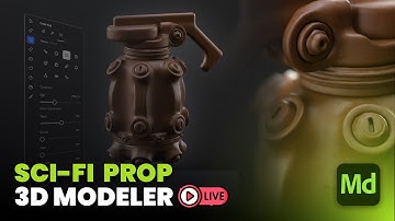 Sci-fi Prop with Substance 3D Modeler
