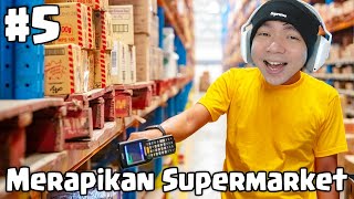 Merapikan MiniMarket Suka Maju Kita - Supermarket Simulator Indonesia Part 5