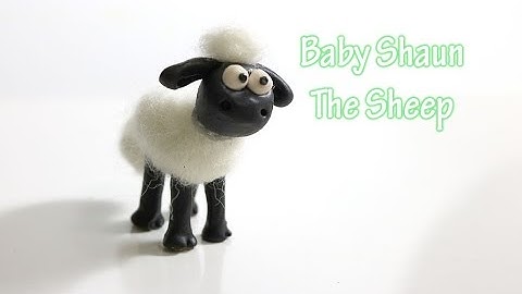 Tutorial: Baby Shaun The Sheep - Polymer Clay