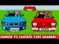 ZENGİN VS FAKİR #117 - Fakir'in Yeni Arabası (Minecraft)