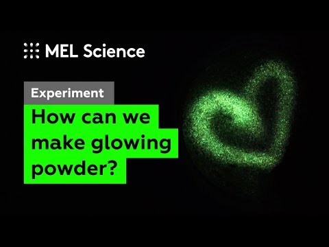 Video: Instructions: how to make a glow powder with your own hands