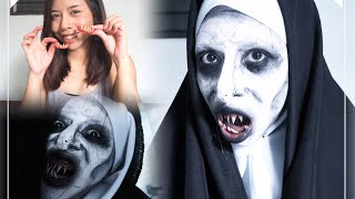 “ผีแม่ชี” จากเรื่อง The nun สอนแต่งหน้าผีHalloween