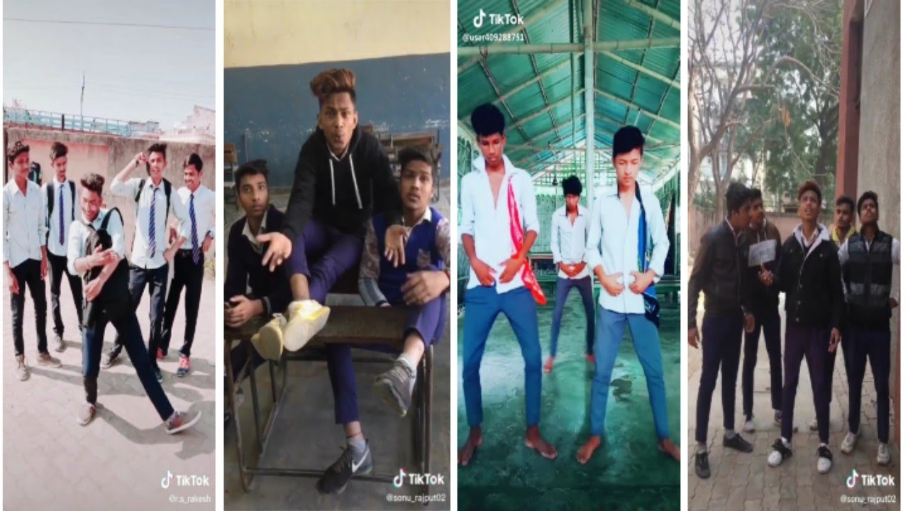 College & School Girl's and Boys Tik Tok Video Tik Tok Funny Video