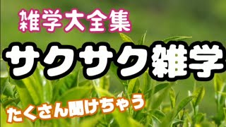 [寝ながら聞ける]サクサク雑学