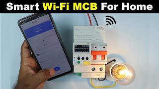 Smart Wi-Fi MCB Breaker that can be Turn ON and OFF by Mobile & Alexa @ElectricalTechnician screenshot 4