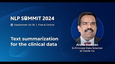 Text summarization for the clinical data