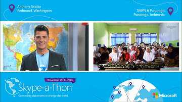 Microsoft Global Education Skype-a-Thon 2016