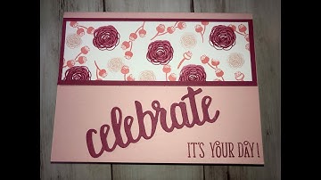 Happy Birthday Gorgeous Stamp Set - Episode 229