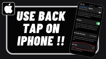 How to Use Back Tap on iPhone - Useful iPhone Feature for Everyone