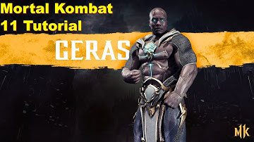 Mortal Kombat 11 tutorial GERAS mk11 gameplay  mk11 beginners guide  xbox game pass  mk mobile