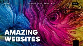 AMAZING WEBSITE DESIGNS - Web Design Inspiration