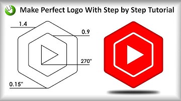 Coreldraw Designing Tips 29 | How to Draw Youtube Studio Logo, 3d Logo Designs in Coreldraw