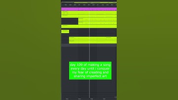 day 109 of making a song every day until i conquer my fear of creating and sharing imperfect art