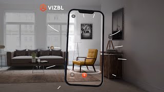 Augmented Reality mobile app Vizbl. Animated video