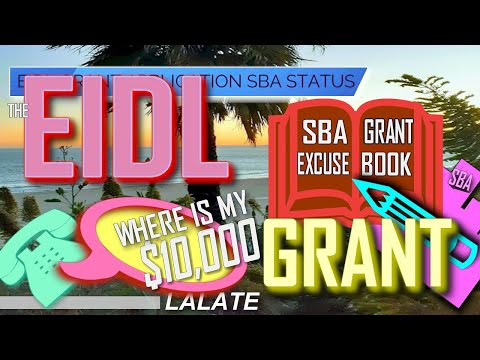 EIDL GRANT Bombshell Exclusive: EIDL GRANT TO $10,000 Coming NOW Via SBA Portal Email Post EIDL LOAN