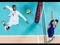 Volleyball attacks: BEAUTY and POWER of volleyball spikes !!