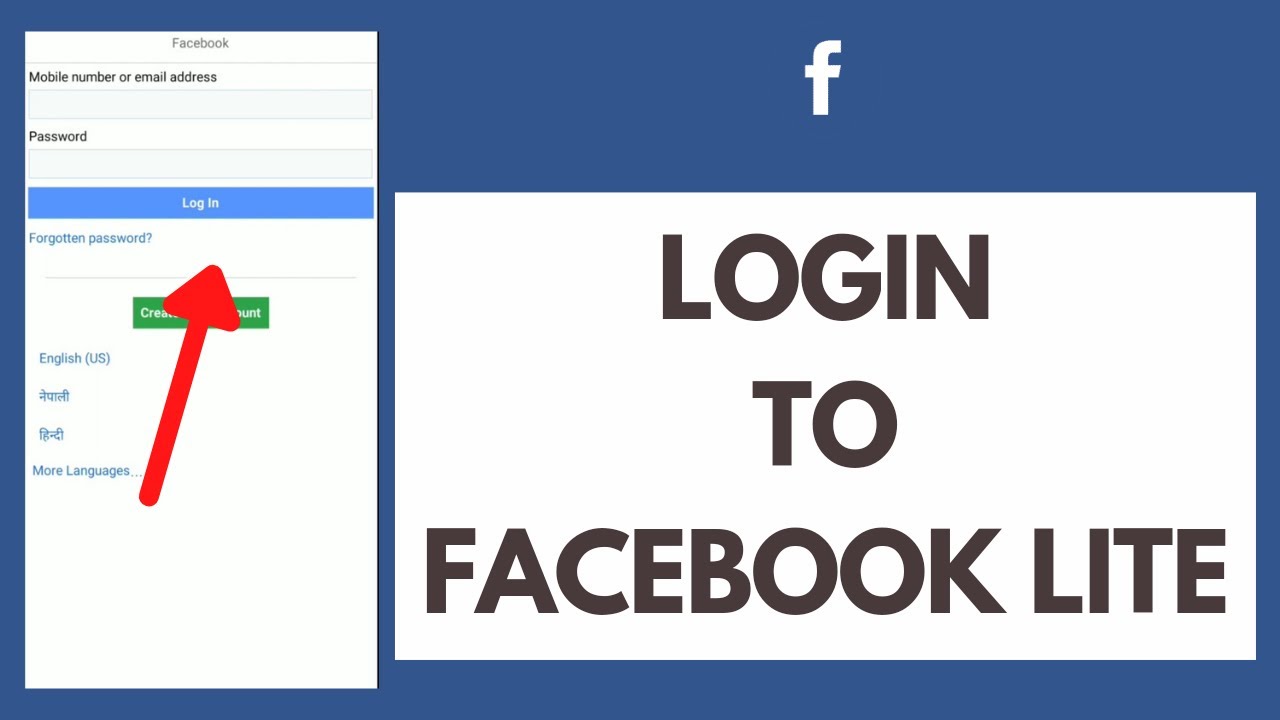 How to Log in Facebook Lite