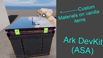 Ark DevKit (ASA) Adding our own Materials on a Custom Vanilla Structure