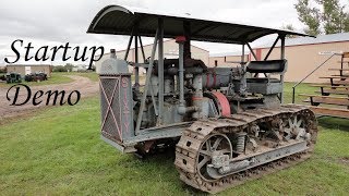 Caterpillar Sixty Engine Startup Demo