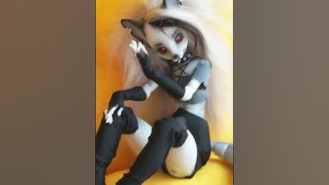 Loona helluva boss bjd doll furry