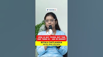 UPSC Is NOT Tough. But Discipline Is | AIR 55 UPSC Topper Insight