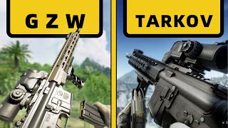 「Gray Zone Warfare」 vs 「Escape From Tarkov」- Weapons / Foods / Medic Comparison