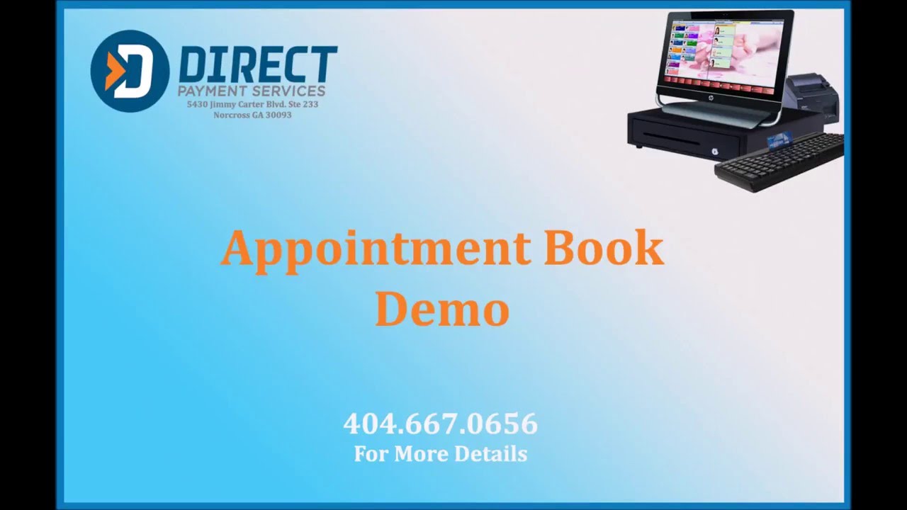 Outline Video appointment book Salon POS demo vietnamese SalonOffer.com 770-599-7777
