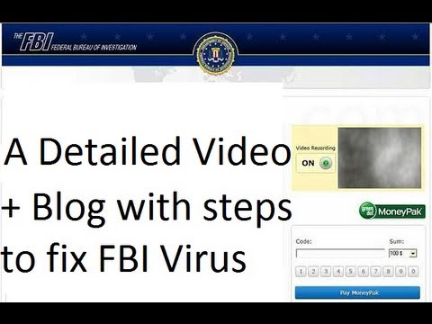 fbi moneypak virus removal computerfixus youtube fbi virus