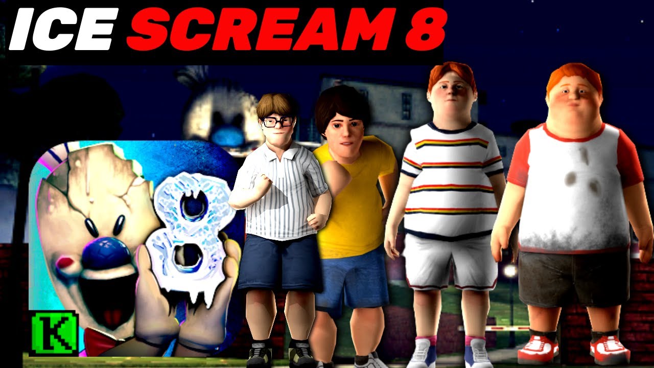 Ice Scream 8: Do you think that Mike will travel place to help his friends?