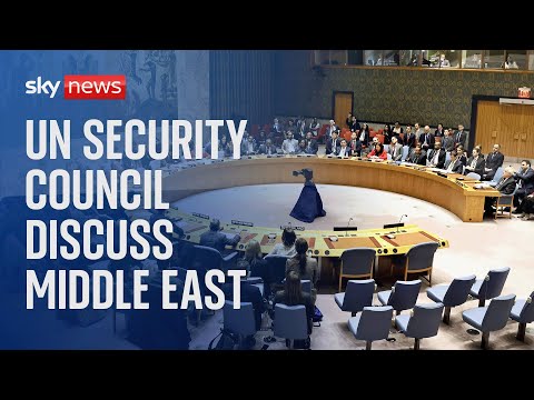 Watch live: un security council vote on allowing aid in to gaza and ceasefire