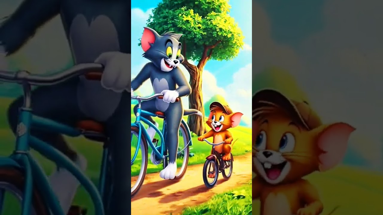 Tom & Jerry Fun Bicycle Ride 🚲🐱🐭 #shorts - YouTube Tom & Jerry Fun Bicycle Ride 🚲🐱🐭 #shorts - YouTube